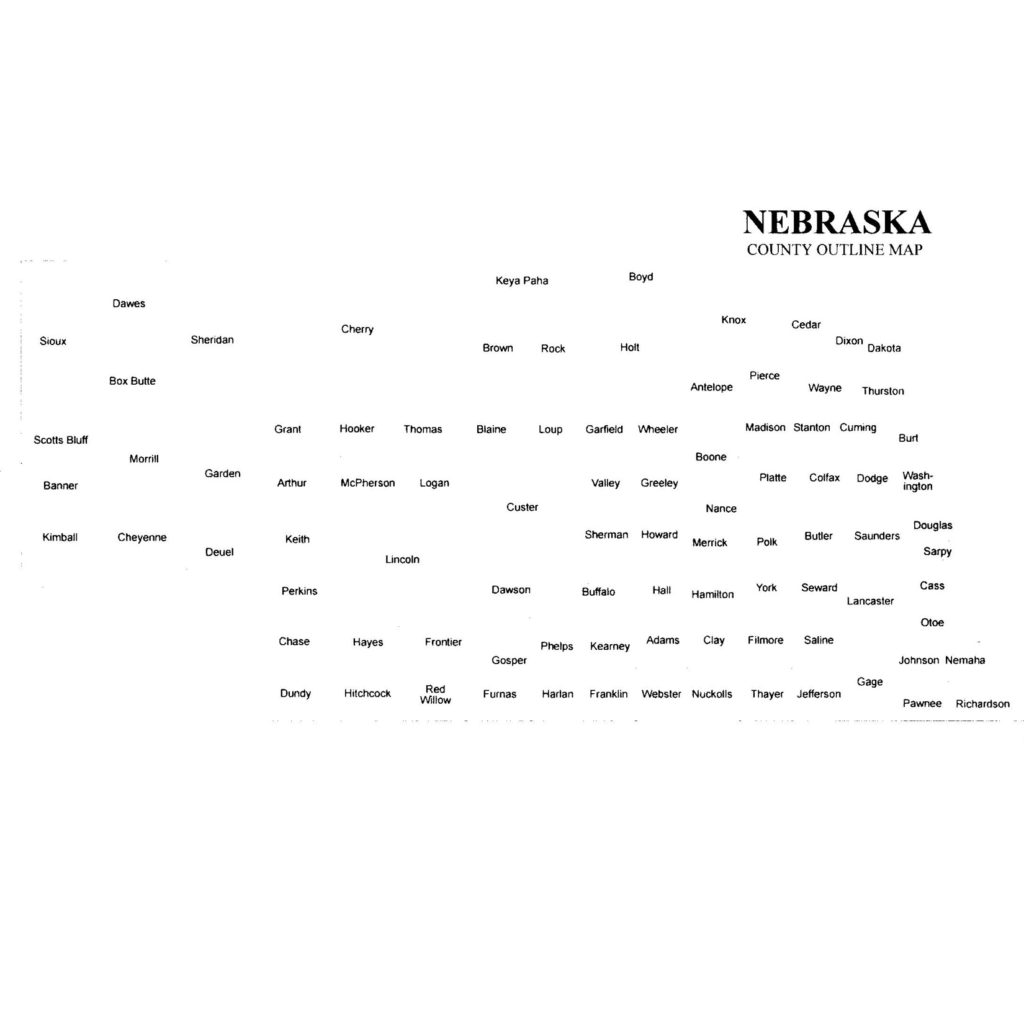 where is 17 county in nebraska